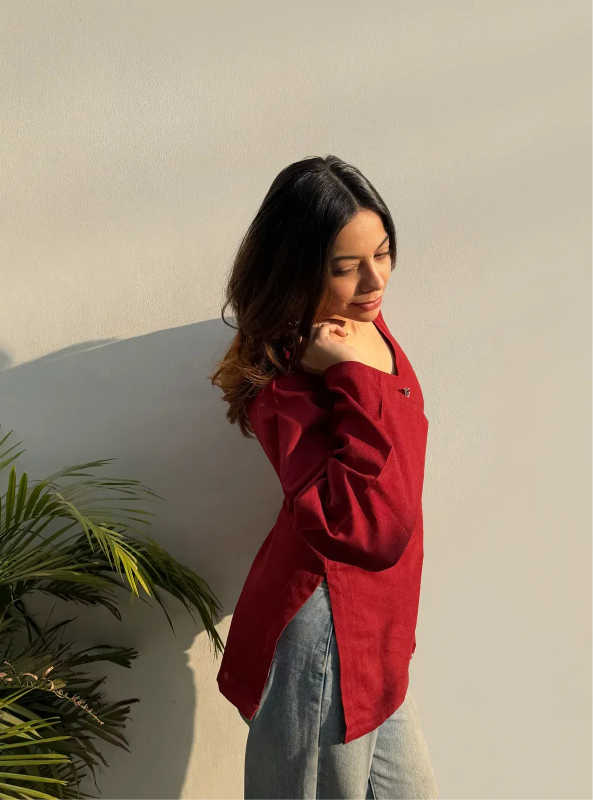 Bulbul Bell Sleeves Kurti by Evara