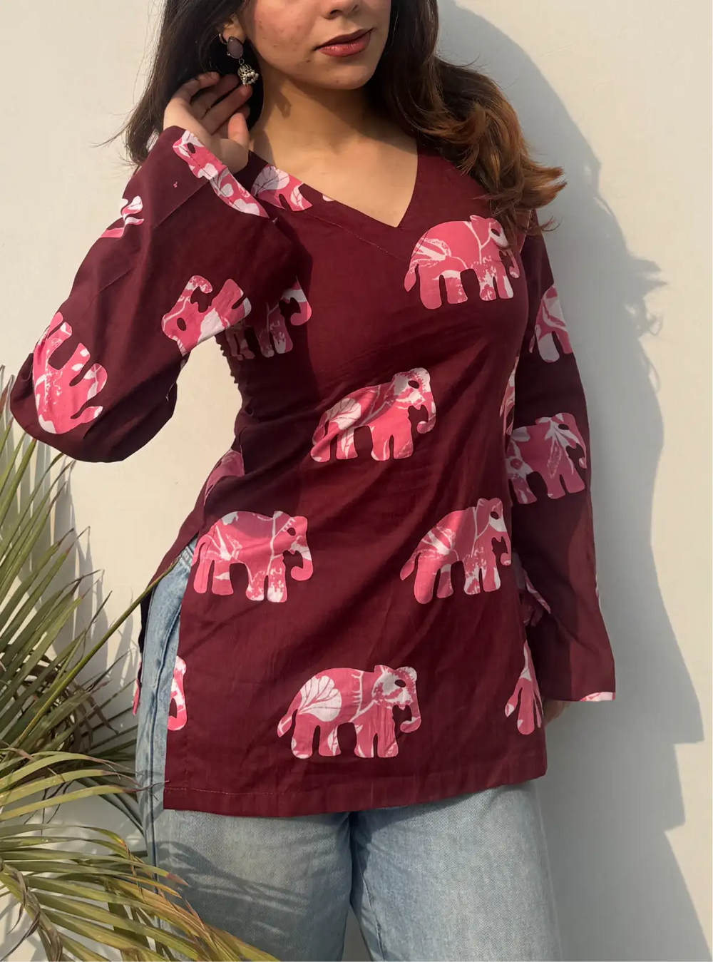 IZHAAR BELL SLEEVES KURTI