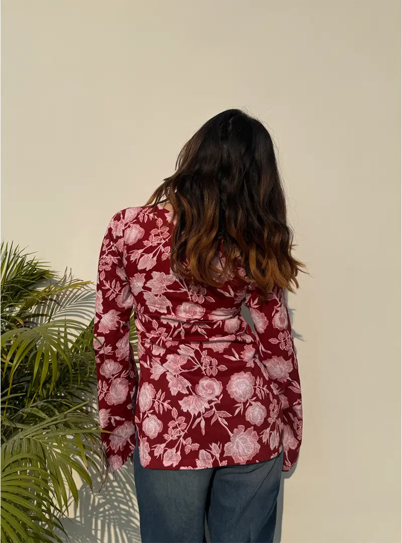 Sharaarat Bell Sleeves Kurti by Evara